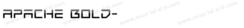 Apache Bold字体转换